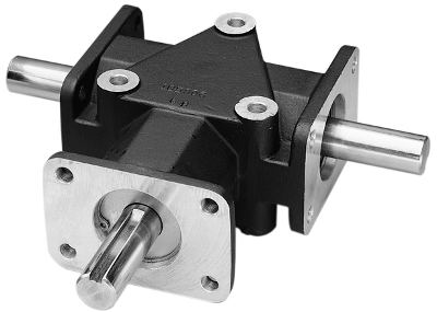 Counter-Rotating Spiral Bevel Gearbox | 90-Degree Gearboxes
